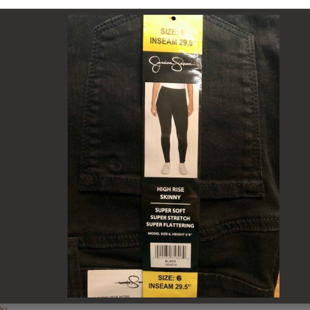 Jessica Simpson Womens  High Rise Skinny Jeans - Picture 2 of 3